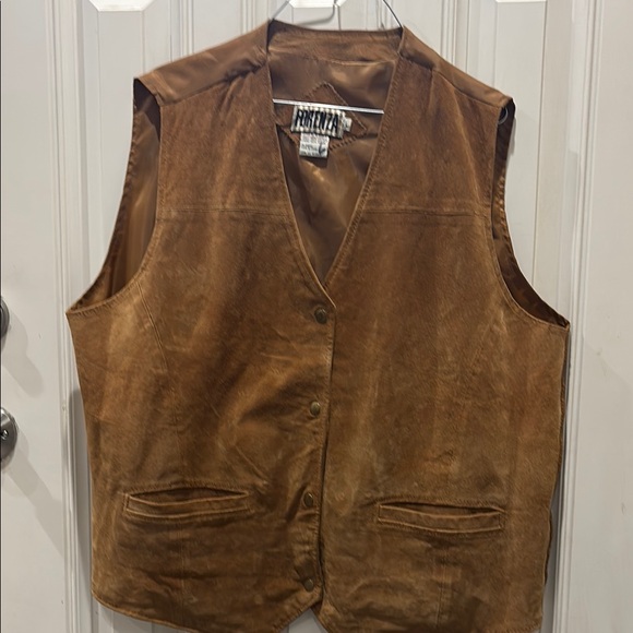 Brown Suede Vest - Picture 1 of 2